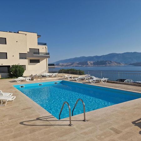 Studio Apartma Pag Blue Ocean 1 With Sea View Pag Town Exteriör bild